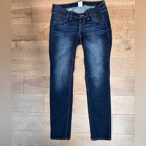 Women's maternity Dark Blue Jeans